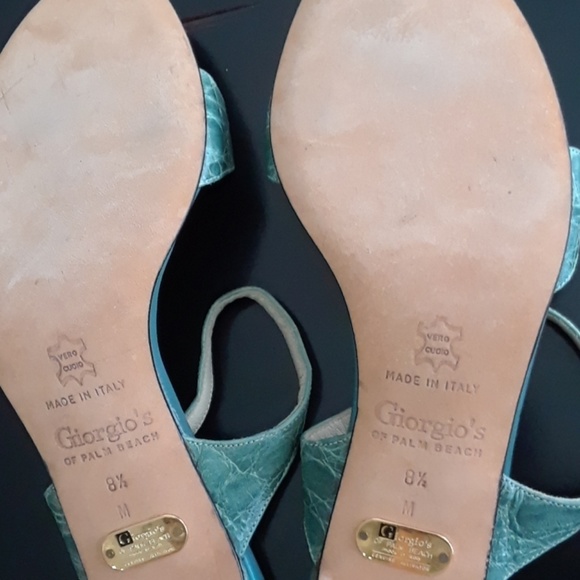 GIORGIO'S OF PALM BEACH...ALLIGATOR..NWOT - Picture 3 of 7